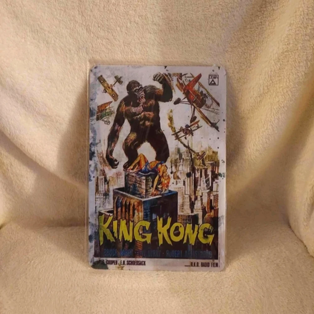 Vintage king Kong tin sign